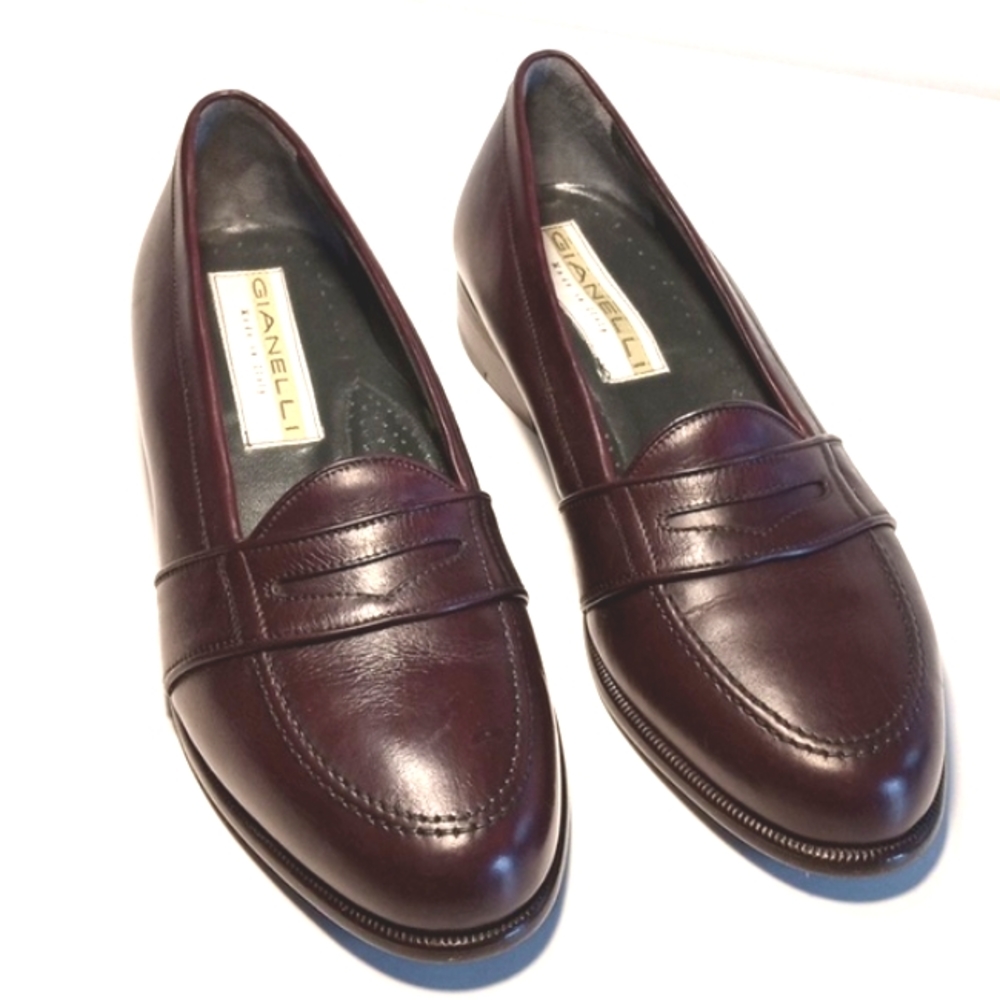 Gianelli Italy Penny Loafers size 7 men's, 9 women's